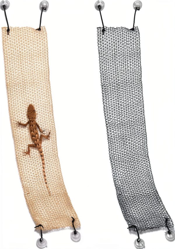 COMSUN Foldable Reptile Hammock for Bearded Dragons-0