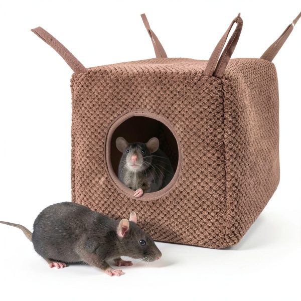 Niteangel Ferret Hammock Cozy Fleece Cage Bed Small Animals-4