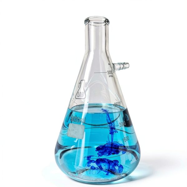 TN Lab Supply Filter Flask 3000ml Heavy Glass Side Arm-1