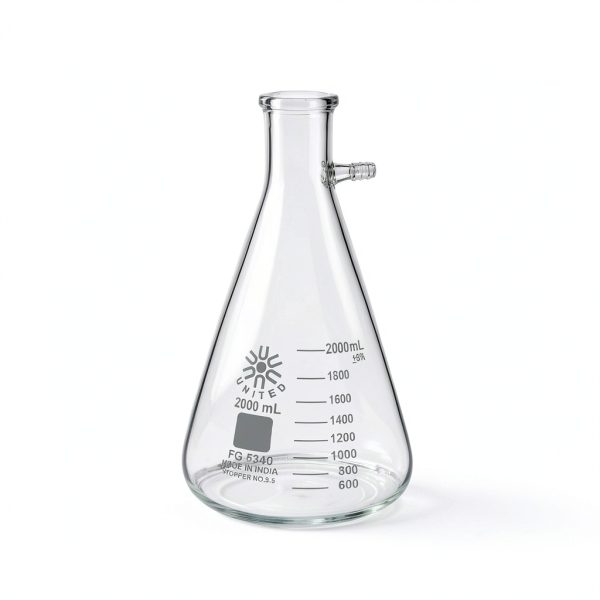 United Scientific Filtering Flask 2000mL Borosilicate Glass-0