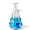 TN Lab Supply Filter Flask 3000ml Heavy Glass Side Arm-0