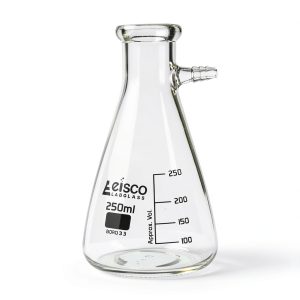 Eisco Borosilicate Glass Filtering Flask 250mL Heavy Wall-0