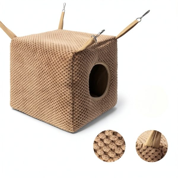 Niteangel Ferret Hammock Cozy Fleece Cage Bed Small Animals-1