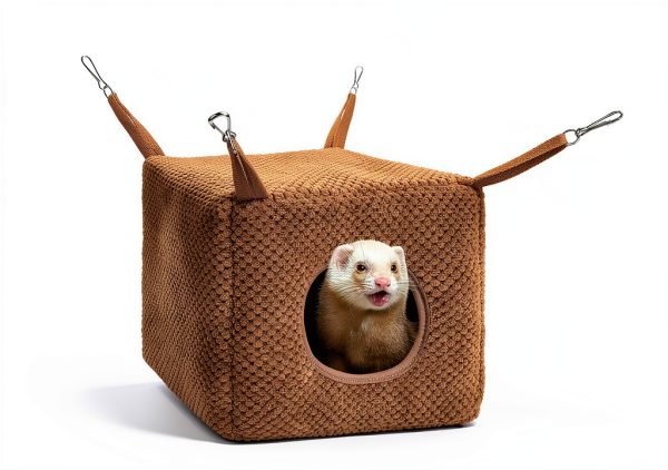 Niteangel Ferret Hammock Cozy Fleece Cage Bed Small Animals-2
