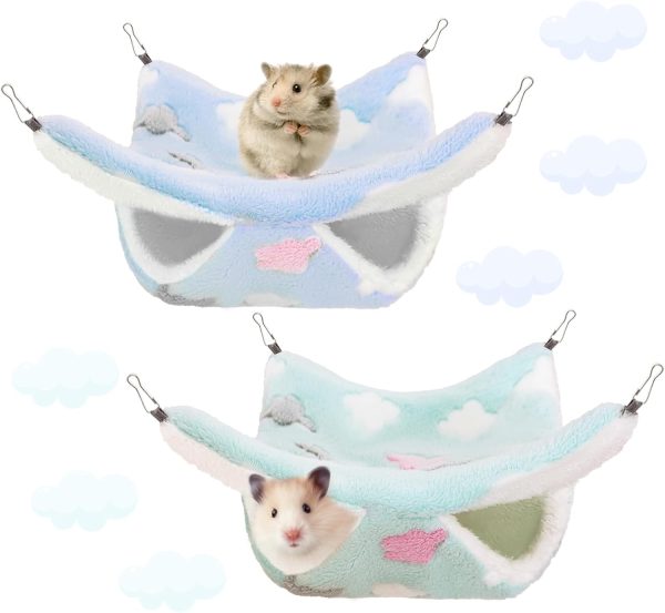 Fuzzivator Rat Hammock Fleece Comfort Small Animal Bed-0