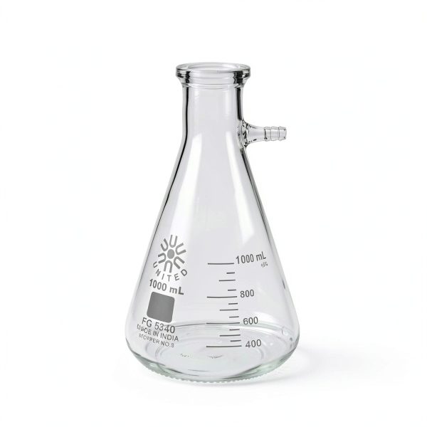 United Scientific Filtering Flask 1000mL Borosilicate Glass-0