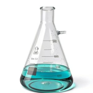 TN Lab Supply 10L Filter Flask Borosilicate Glass Vacuum-0
