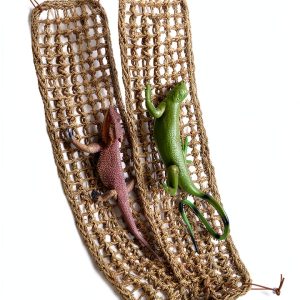 Silkfly Bearded Dragon Hammock Woven Reptile Climbing-0