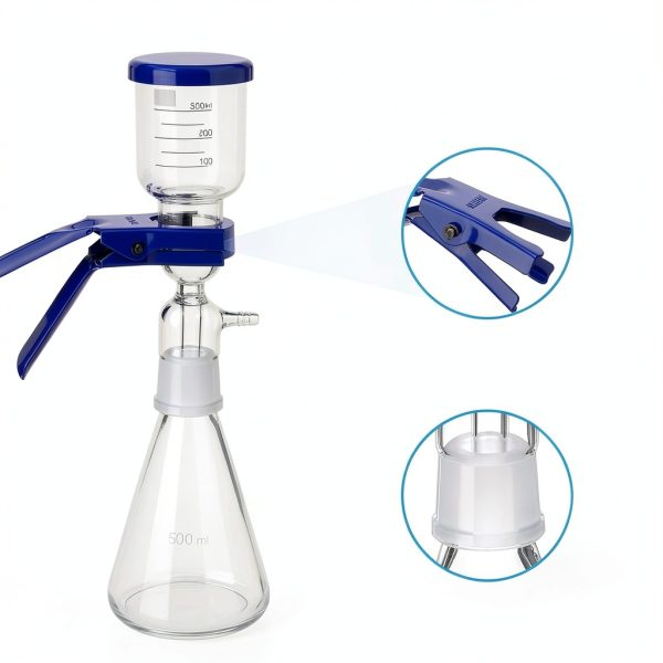 FOUR E'S SCIENTIFIC Lab Filtration Kit Borosilicate Glass-2