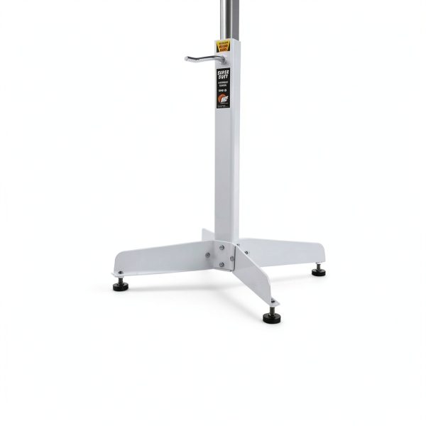 HTC Bench Grinder Stand White Adjustable Height-4