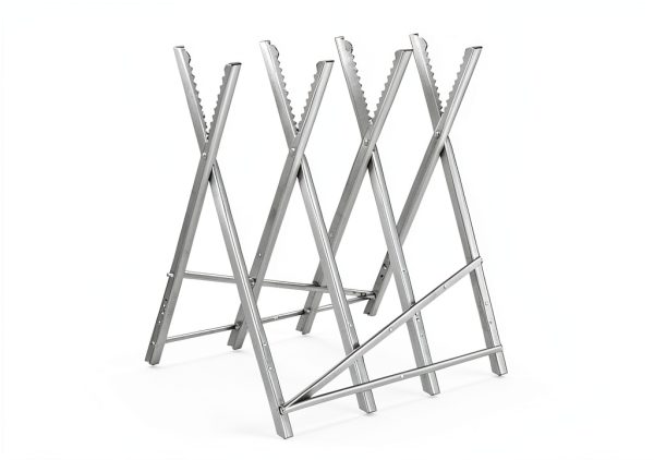 HY33845LT Steel Folding Sawhorse for Woodworking-3
