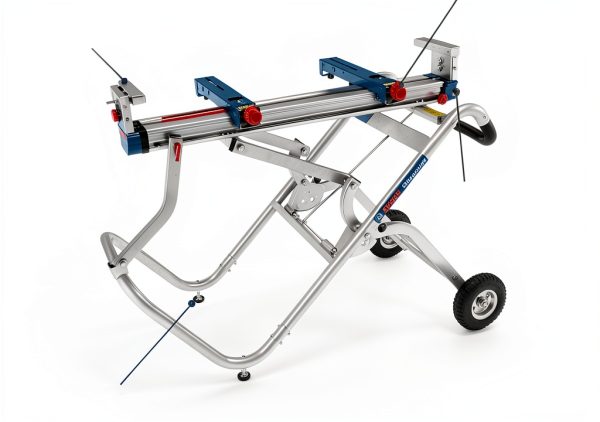 Miter Saw Stand Bosch 18ft Adjustable Capacity Lightweight Stand-1