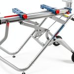 Miter Saw Stand Bosch 18ft Adjustable Capacity Lightweight Stand-0