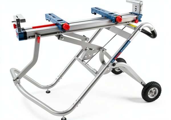 Miter Saw Stand Bosch 18ft Adjustable Capacity Lightweight Stand-0