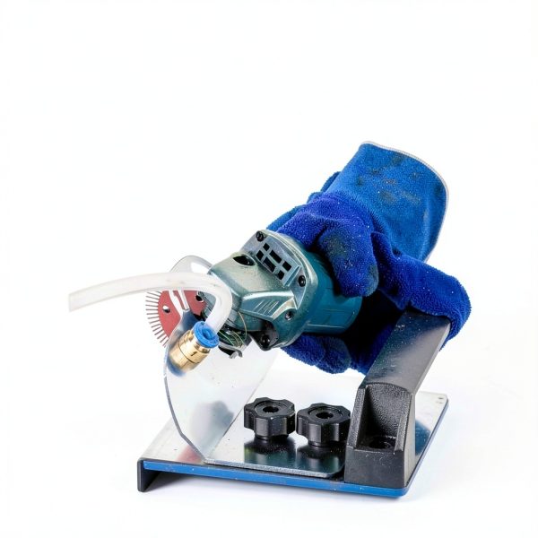 Angle Grinder Stand Hicarer Silver ZHW1109 Stainless Steel ABS-5