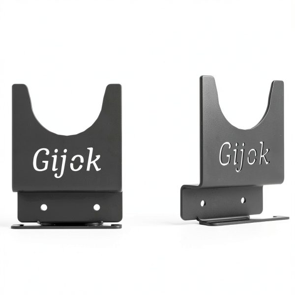 Angle Grinder Holder Gijok Black Wall Mount Steel Plate 2mm-2