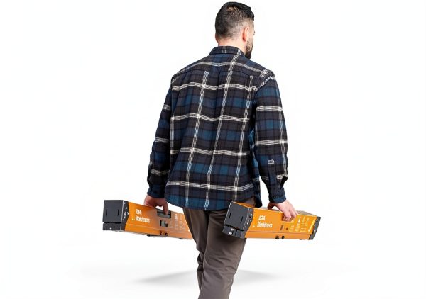 Bora Workhorse Sawhorse 2 Pack PM3350T Folding Steel 1350 lb Capacity-4