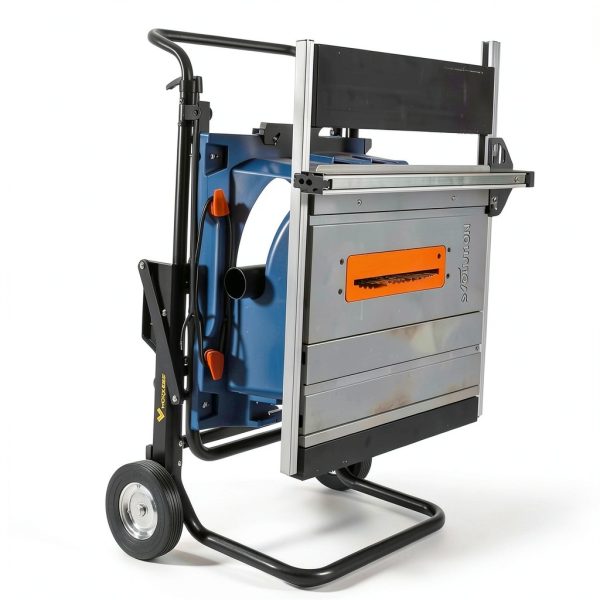 Table Saw Stand WORKESS Foldable Steel Wheels-6