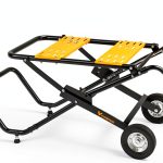 Table Saw Stand WORKESS Foldable Steel Wheels-0