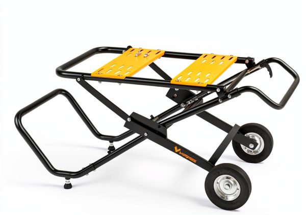 Table Saw Stand WORKESS Foldable Steel Wheels-0