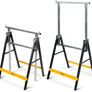 Sawhorse WORKESS Heavy Duty Steel Folding Stand 880lb Capacity-0