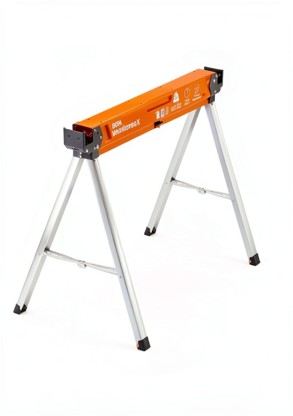 Bora Workhorse Sawhorse 2 Pack PM3350T Folding Steel 1350 lb Capacity-5