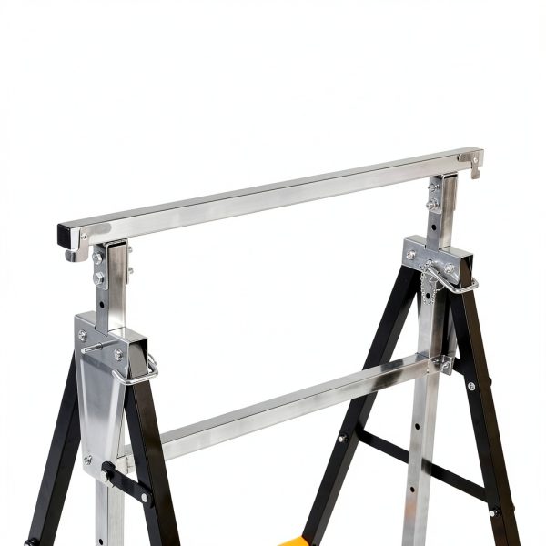 Sawhorse WORKESS Heavy Duty Steel Folding Stand 880lb Capacity-2