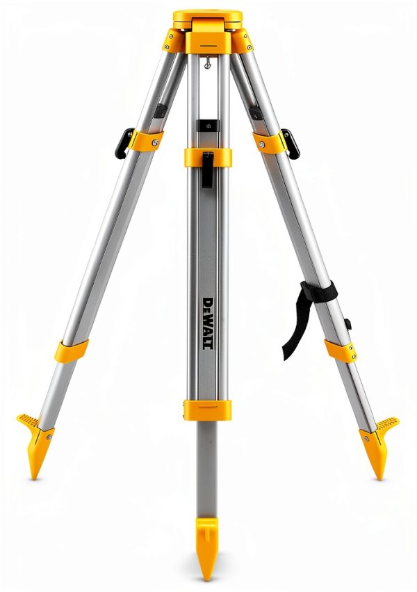 DEWALT Tripod DW0737 Brushed Aluminum-Steel with Quick‑Release Legs-0