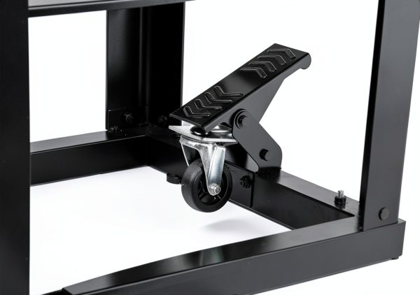WEN 2021 Model Stand Black Alloy Steel for Benchtop Planer & Miter Saw-4