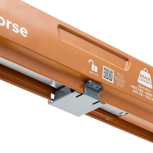 Bora Workhorse Sawhorse 2 Pack PM3350T Folding Steel 1350 lb Capacity-12