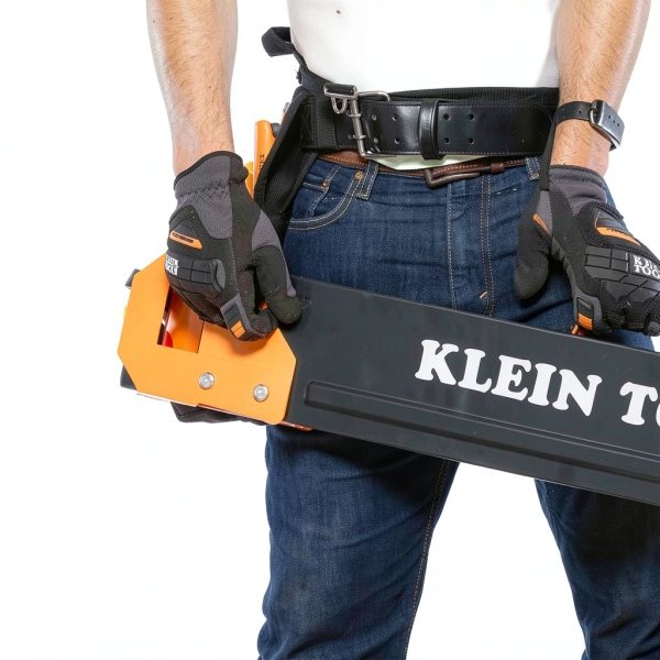 Klein Tools Adjustable Leg Folding Saw Horse, Black/Orange, Model-10