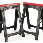 Ironton Heavy Duty Plastic Power Tool Stand 700lb Foldable Lightweight-0