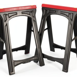 Ironton Heavy Duty Plastic Power Tool Stand 700lb Foldable Lightweight-0