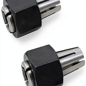Router Collet Chuck KIMGU 1/4in 6.35mm Nut Assembly for Dewalt Porter-0