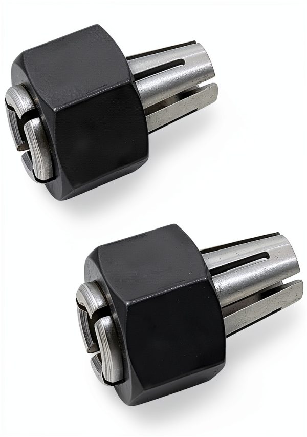 Router Collet Chuck KIMGU 1/4in 6.35mm Nut Assembly for Dewalt Porter-0