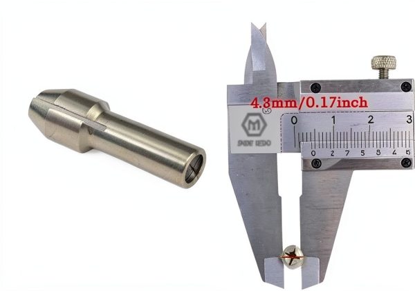 1/8 Collet Nut Set Luo ke 8pcs Stainless Steel Keyless Chuck-2