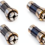 YXCC Die Grinder Collet Set 4 Pack 3mm and 6mm for 1/8 and 1/4 Arbors-0