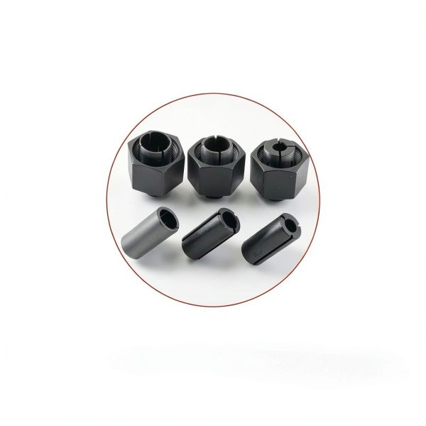Collet Chuck And Nut Set KIMGU for Dewalt DW618 Router Reducer Set-4