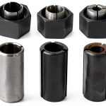 Collet Chuck And Nut Set KIMGU for Dewalt DW618 Router Reducer Set-0