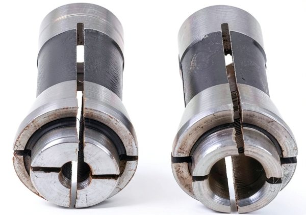 YXCC Die Grinder Collet Set 4 Pack 3mm and 6mm for 1/8 and 1/4 Arbors-2