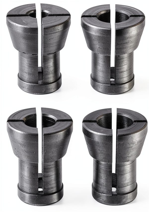 Genmitsu Router Collet Kit 4pcs 1/8" to 5/16" Trim Router Accessories-1