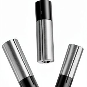 4 Pack 1/4" to 1/8" Collet Adapter CNC Collet Adapter Sets High-Carbon Steel Collet Reducer Engraving Bit Router Converter for Router and Engraving Machines-0