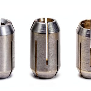 RotoZip CN1 Replacement Collet Kit Silver 1 8 inch Thread 0.25in-0