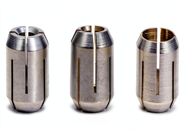 RotoZip CN1 Replacement Collet Kit Silver 1 8 inch Thread 0.25in-0
