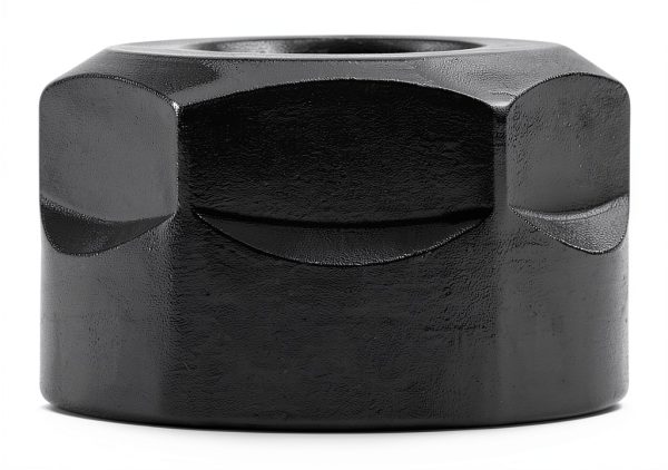 QWORK ER20 A Collet Clamping Nuts for CNC Milling Chuck Holder Lathe, 4 Pack (Black)-1