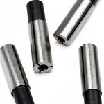 High-Carbon Steel Collet Adapter 4pcs 1/4" to 1/8" Router Converter by-0