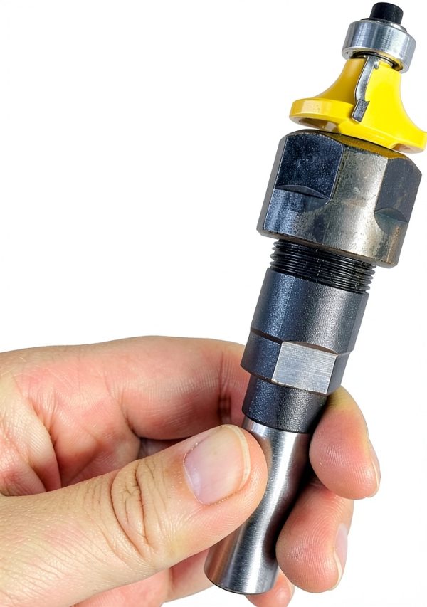Wolfride 1/2-Inch Shank Router Bit Collet Extension, Adapter for 1/2-inch Shank Bits-3