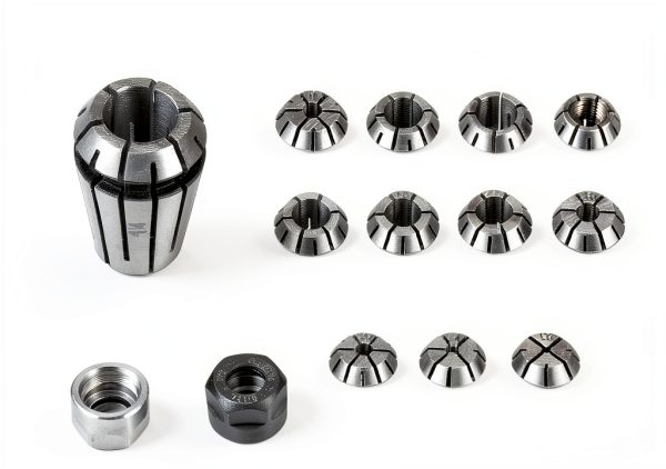 ER11 Spring Collet Set Yaocom 19-Piece Precision Kit 1mm-7mm 1/4 1/8-1
