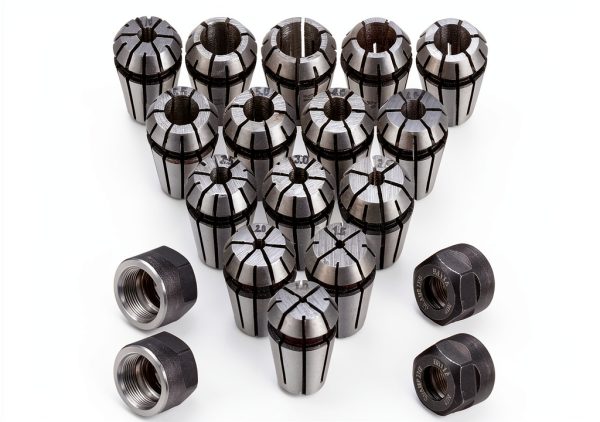 ER11 Spring Collet Set Yaocom 19-Piece Precision Kit 1mm-7mm 1/4 1/8-0
